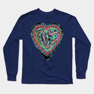 Multiple Hearts in one Design Long Sleeve T-Shirt